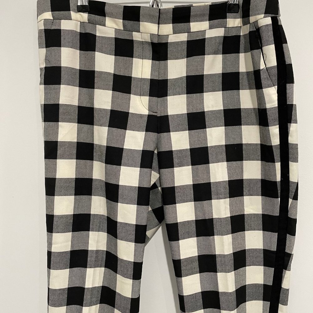 Talbot Women Hampshire Ankle Checkers Size 16P Pants - Picture 4 of 12
